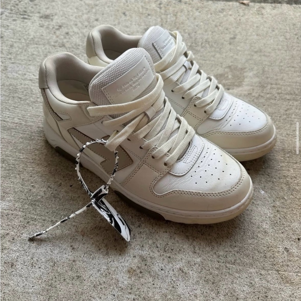 Off-White Out of Office Sneakers Cream